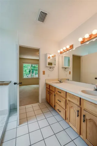 Jack and Jill bathroom