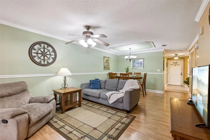 Open living room &amp; family room