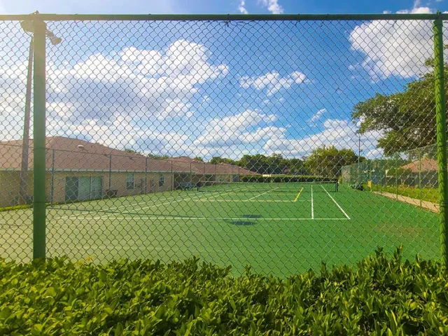 HOA tennis facilities. OM724494
