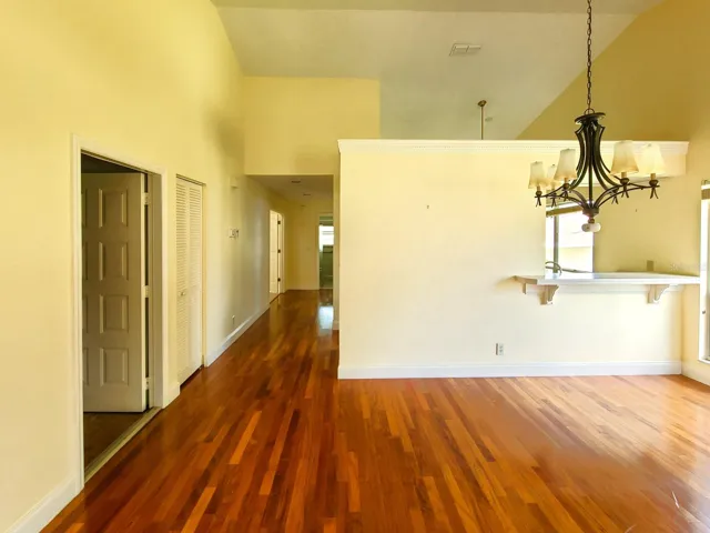 View from living room from front entry. OM724494