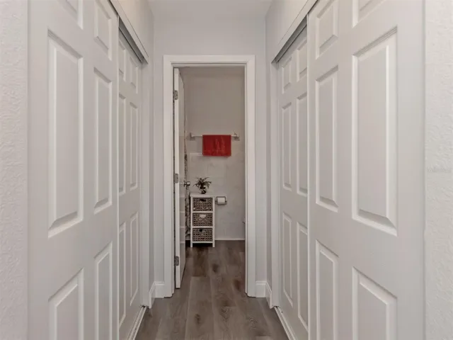 Double Walk-In Closets in Primary
