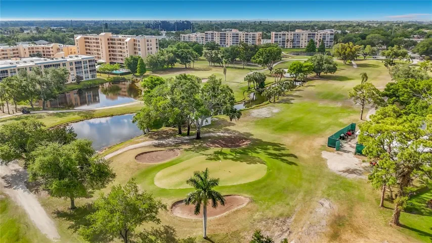 Pinebrook and its golf course.