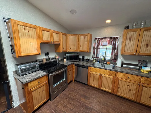 KITCHEN VIEW FROM REFRIGERATOR