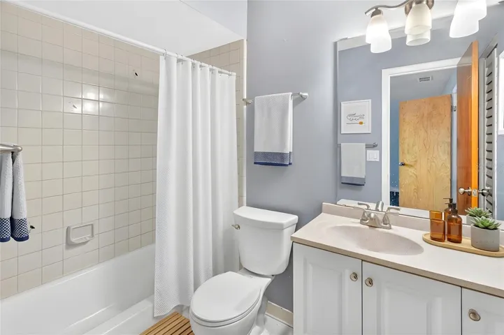 1st Floor Bathroom, virtually staged