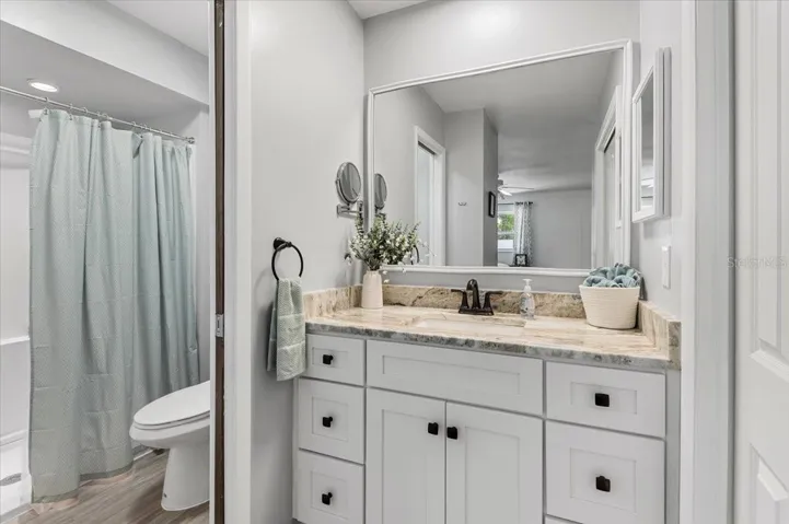 Brand new Primary Bathroom.  New shower surround and new vanity 3/2026.