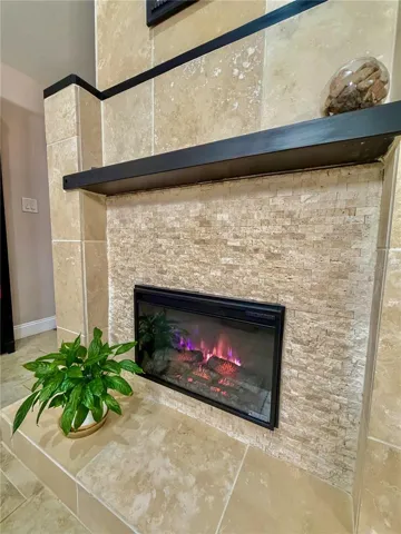 Beautiful electric fireplace