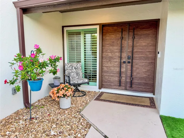 Covered front porch