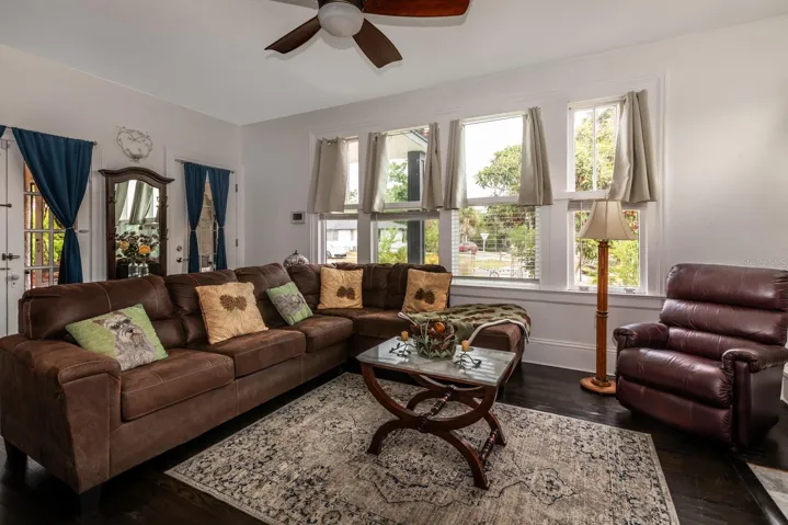 Living Room into Porch