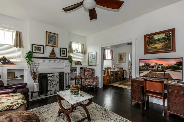 Living Room into Dining