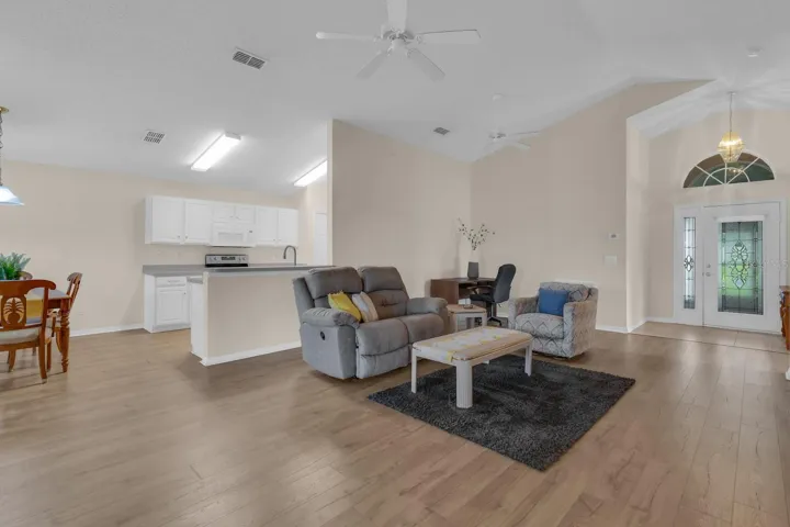 Great room with kitchen