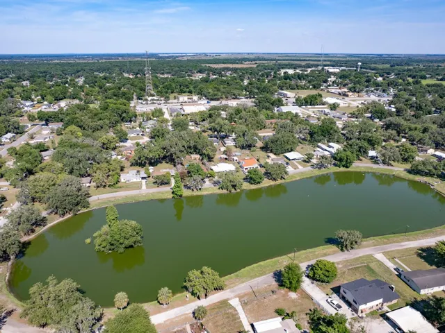 Hack lake is within walking distance.