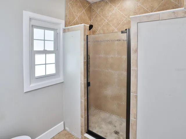 Primary bathroom.