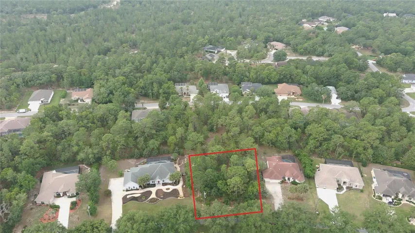 Aerial View of Lot