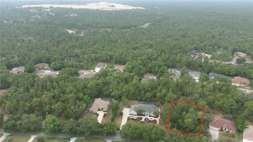 Aerial View of Lot