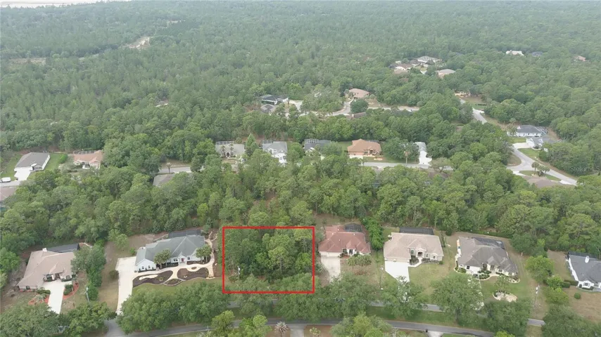 Aerial View of Lot