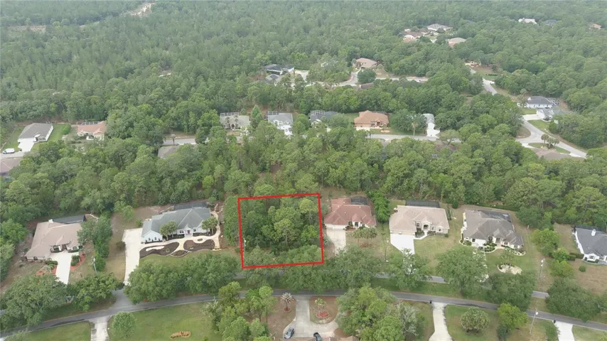 Aerial View of Lot