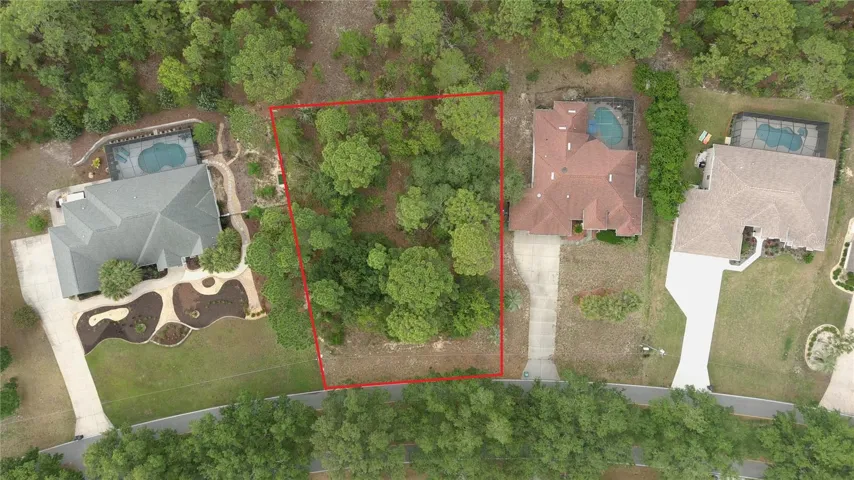 Aerial View of Lot