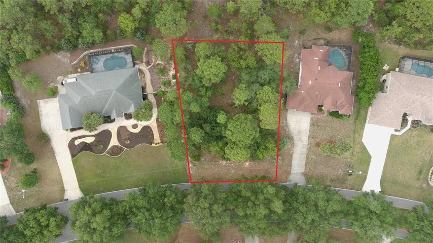 Aerial View of Lot