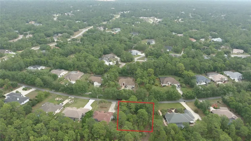 Aerial View of Lot