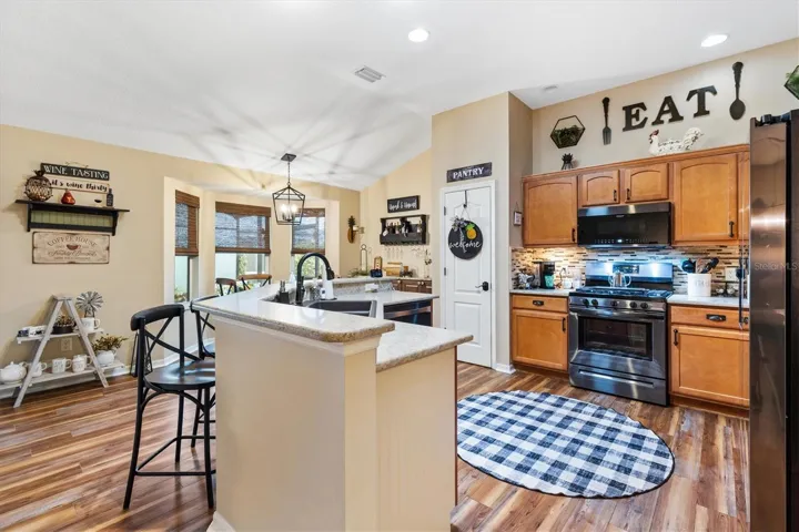 Open Floor Plan Kitchen