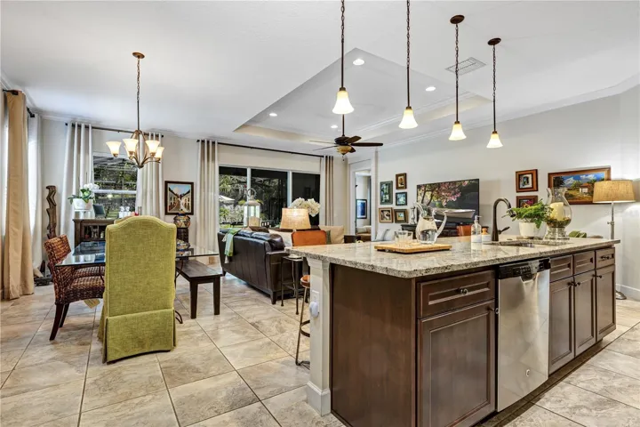 Kitchen-great room.