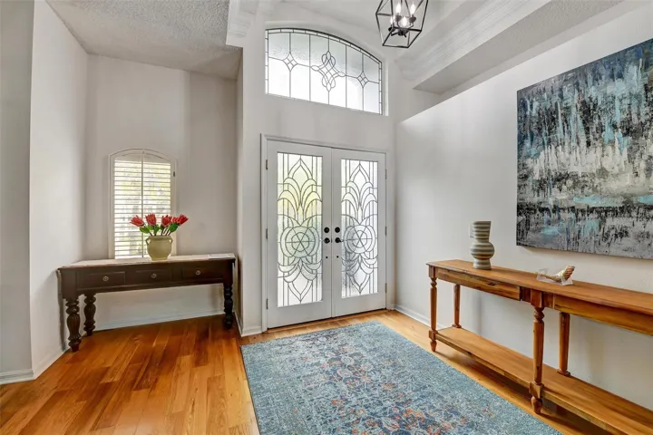 Leaded Glass Doors