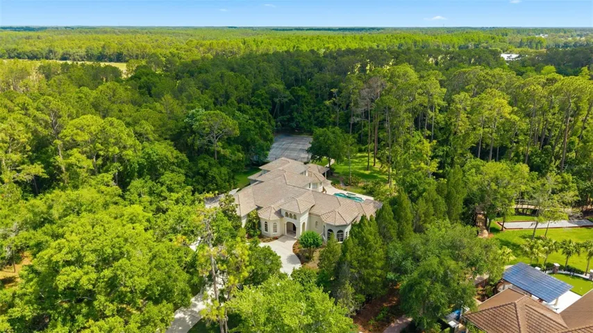 Complete privacy at 18901 Lakes Edge Way