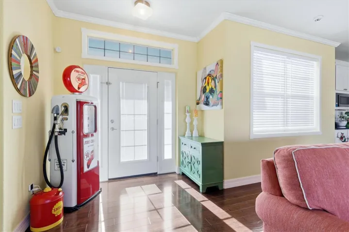 Natural light entry