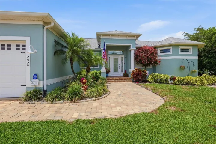 Paver walkway to Front Door