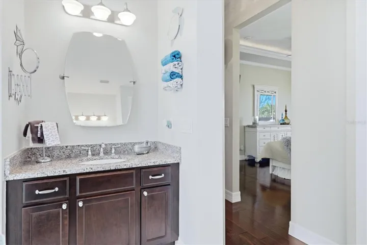 Separate Vanities in the Primary Bath