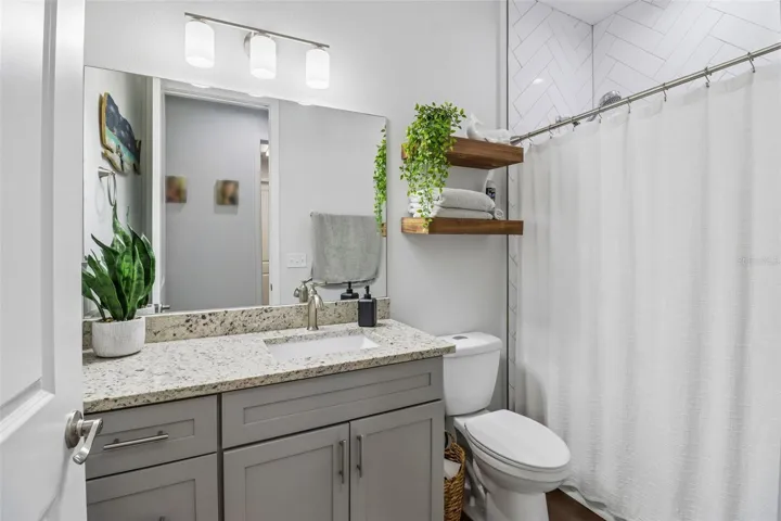 Bathroom 3 with tub and shower over