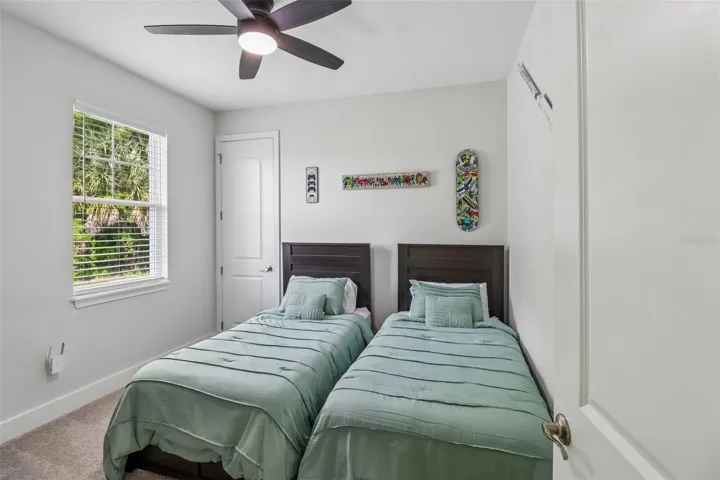 Great size bedroom 3 with walk-in closet