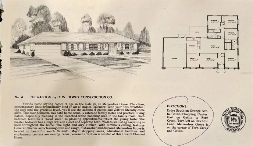 Original floor plan