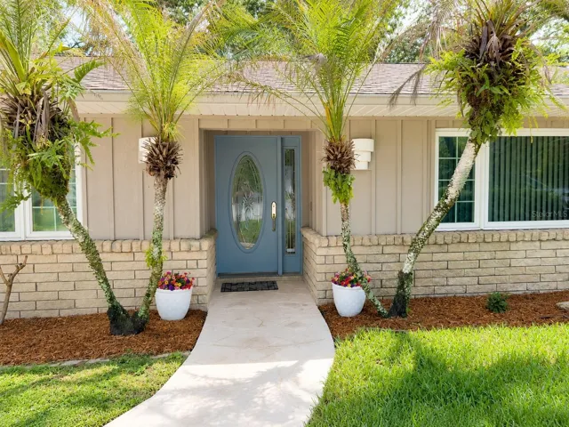 Front walk