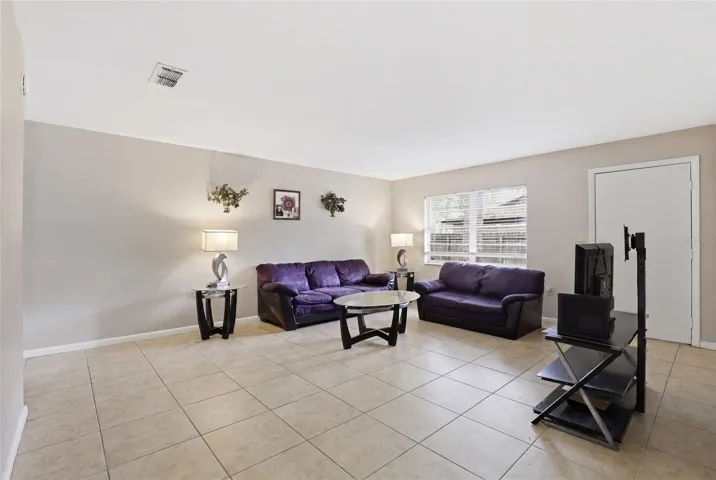 Spacious living area