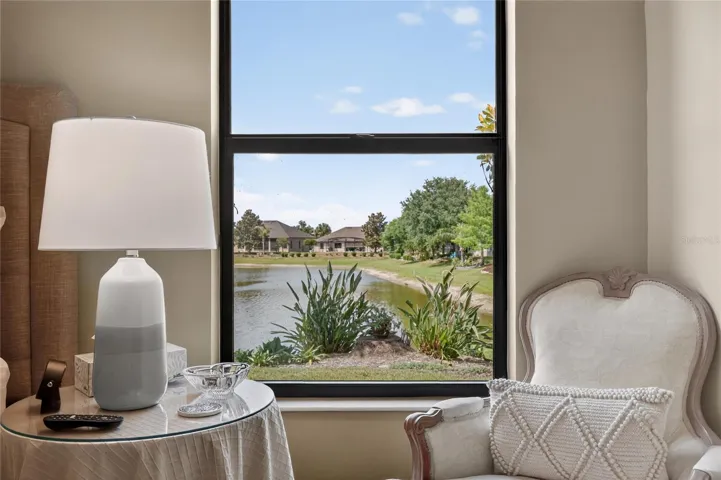Primary bedroom water views