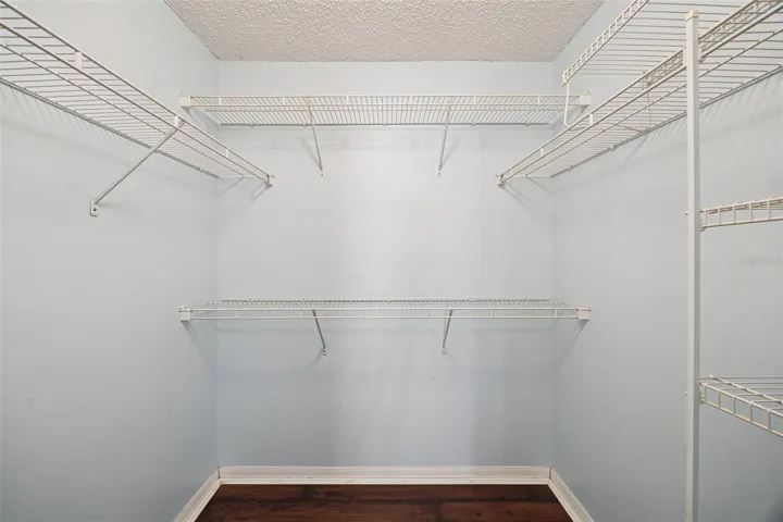 Primary Walk in closet
