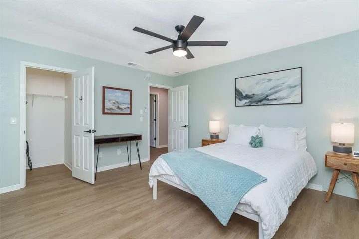 Guest Bedroom 1 with walk in closet
