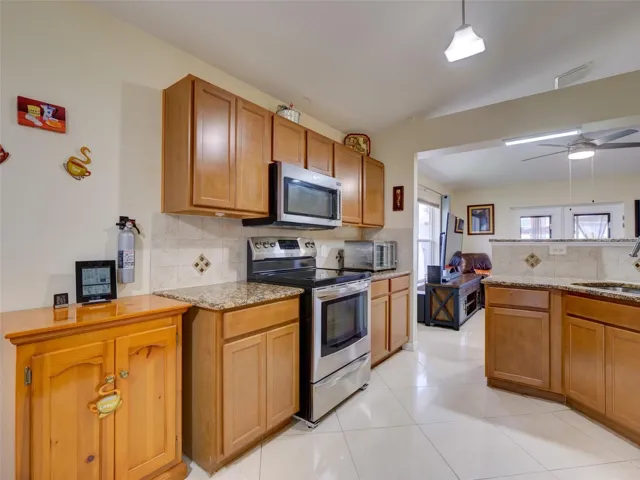 Kitchen with Stainless Steel Appliances