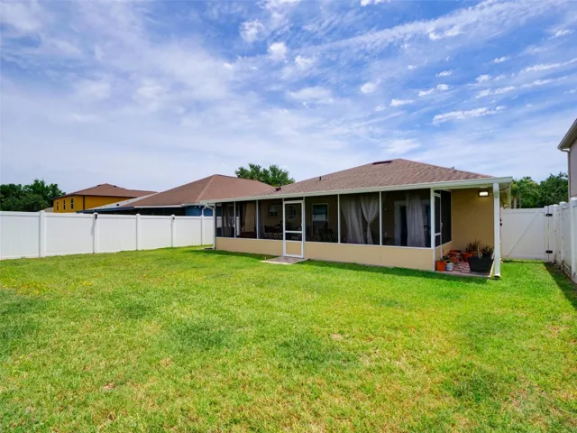 Spacious Backyard