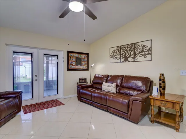 Family Room & French Doors