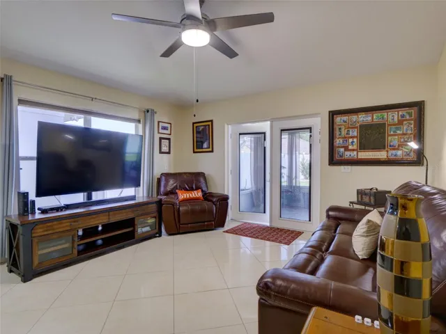 Family Room & French Doors