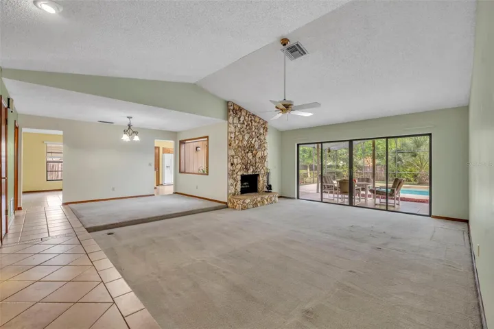 Living Room and Dining Area