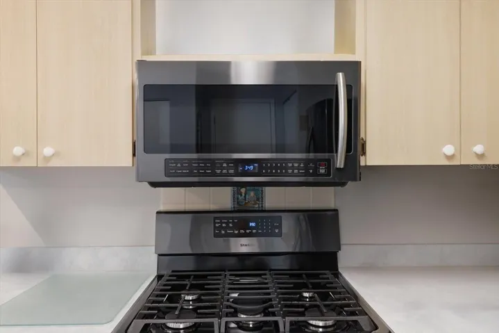 Microwave Over Gas Range
