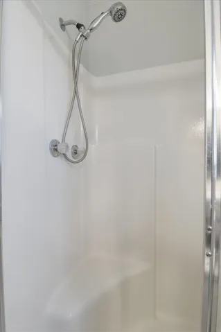 Master Bathroom... Shower Unit w/ Corner Seat & Handheld Showerhead