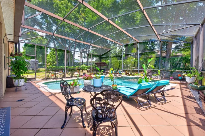 A tranquil retreat right outside your back door.