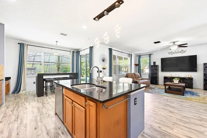 Open living area.