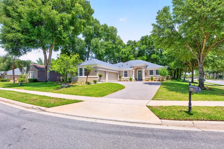 Oversized corner lot.