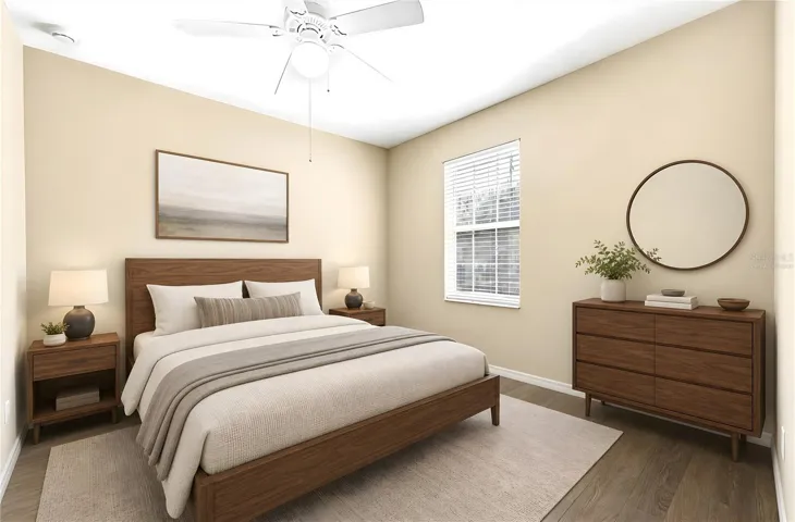 Fourth Bedroom. Virtually Staged.