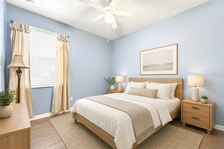 Third Bedroom. Virtually Staged.